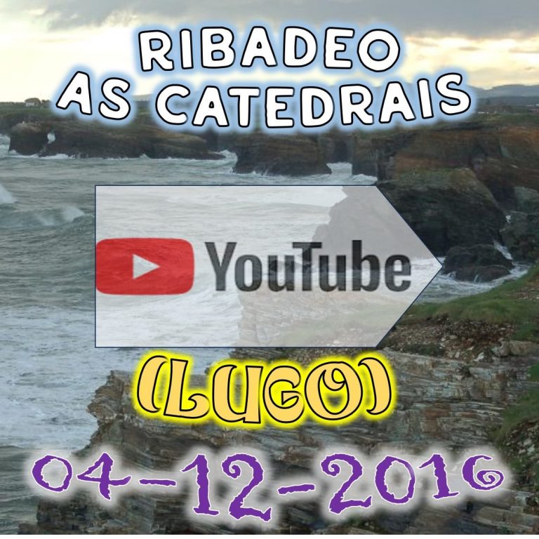 Fotos y vídeos de la ruta de la ruta por la Playa de Las Catedrales  (LUGO)  del 04/12/2016